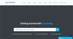 Desktop Screenshot of lifelearninginstitute.net